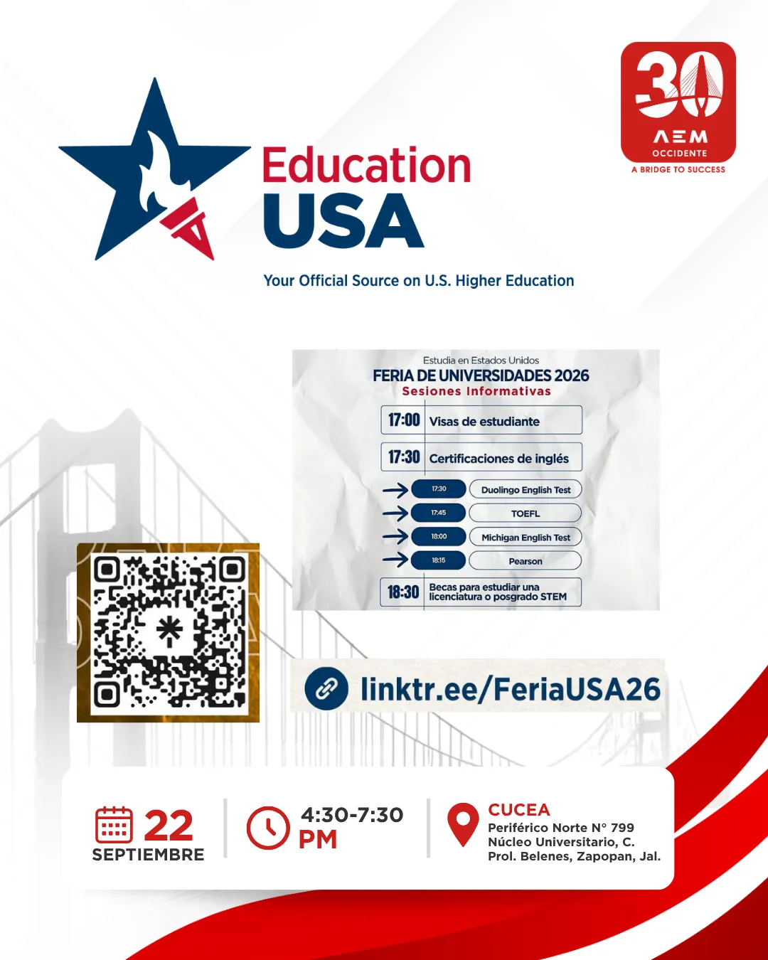EducationUSA: Feria de Universidades 2026